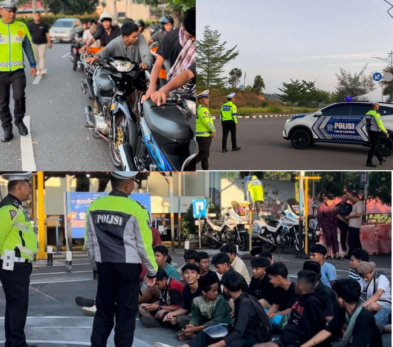 Satlantas Polresta Tanjungpinang amankan 26 kendaraan aksi balap liar dibeberapa titik wiyah di ibukota Provinsi Kepulauan Riau ini, Sabtu (1/3/2025) hingga hari Minggu (2/3/2025).