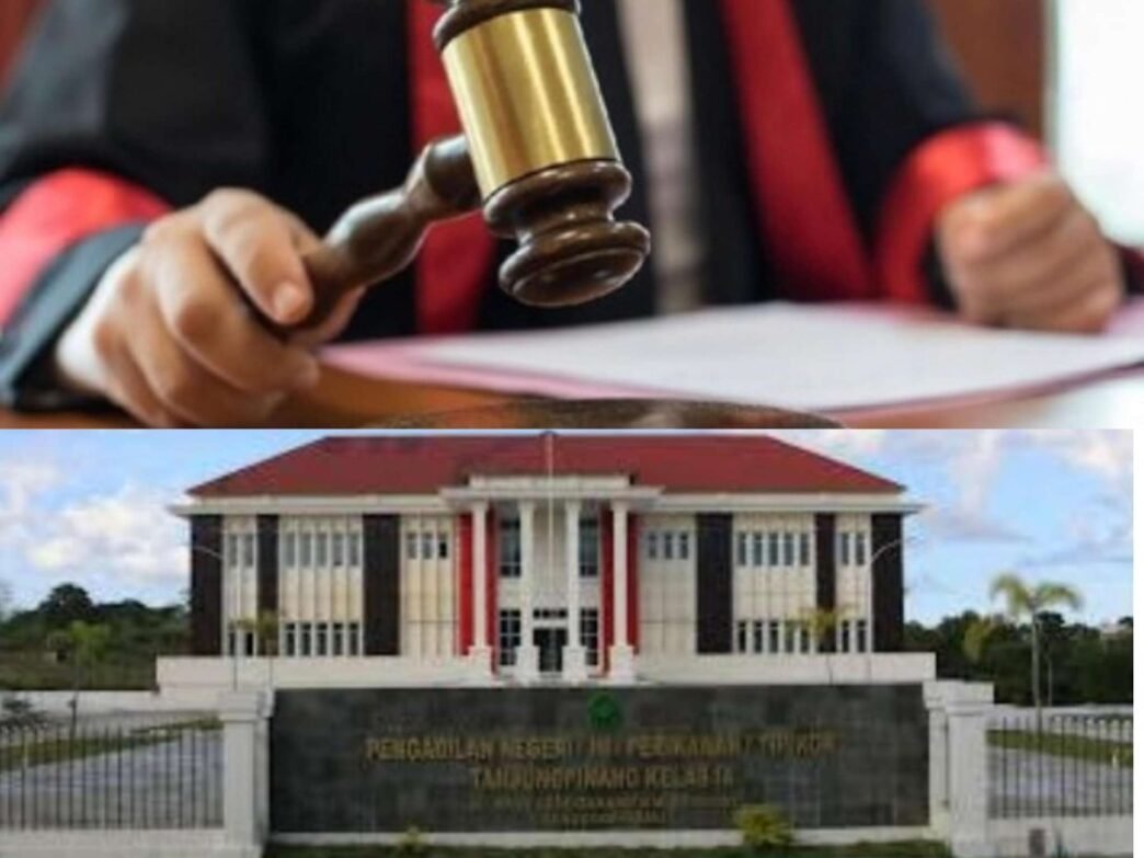 Gedung kantor Pengadilan Negeri Tanjungpinang di kawasan jalan raya Senggarang KM 14 Tanjungpinang