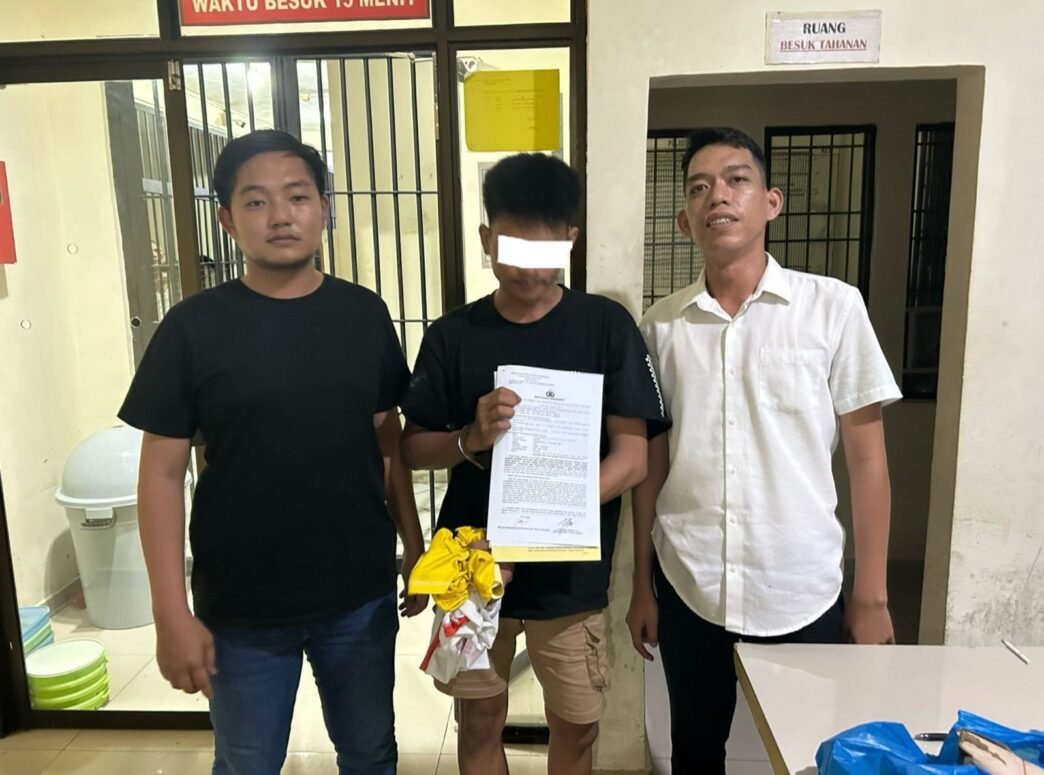 Satu Tersangka Narkoba berinisial A Terjaring Operasi Antik Seligi 2025 Polres Bintan, Rabu (19/02/2025) lalu