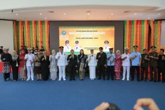 Bupati Bintan Roby Kurniawan, Wakil Bupati Bintan Deby Maryanti, OPD, Forkopimda, DPRD Bintan dan undangan